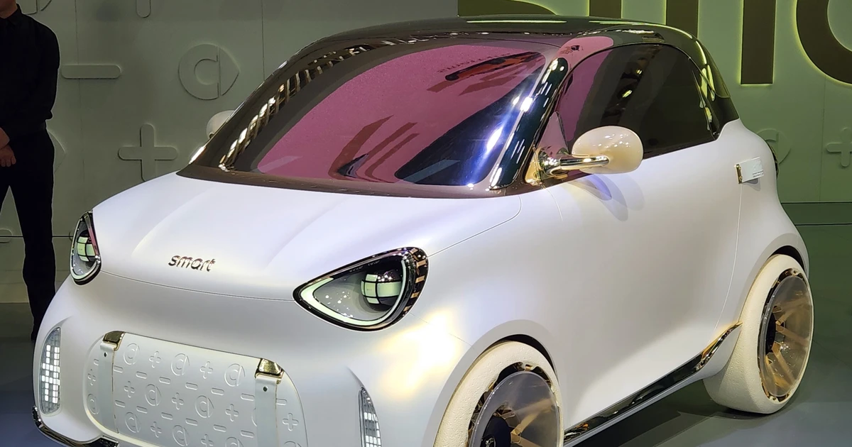 Smart Concept #2: "Kẻ kế nhiệm" Fortwo với tầm nhìn 300km/sạc