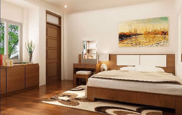 Vị trí kê giường đúng phong thủy giúp dòng năng lượng lưu thông hài hòa, cải thiện sâu chất lượng giấc ngủ.