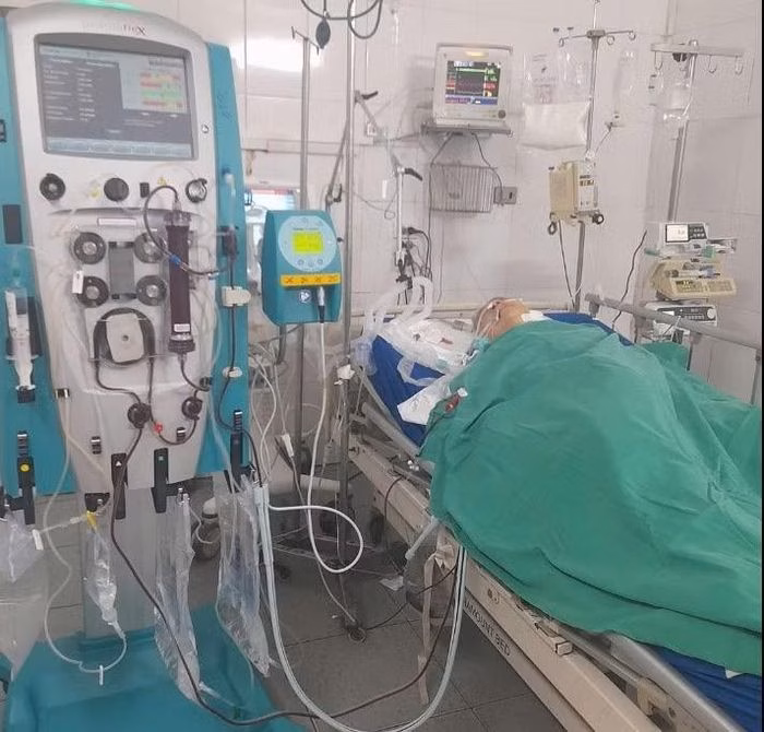 Lọc máu liên tục là giải pháp tối ưu cho bệnh nhân có huyết động không ổn định - Ảnh BVCC