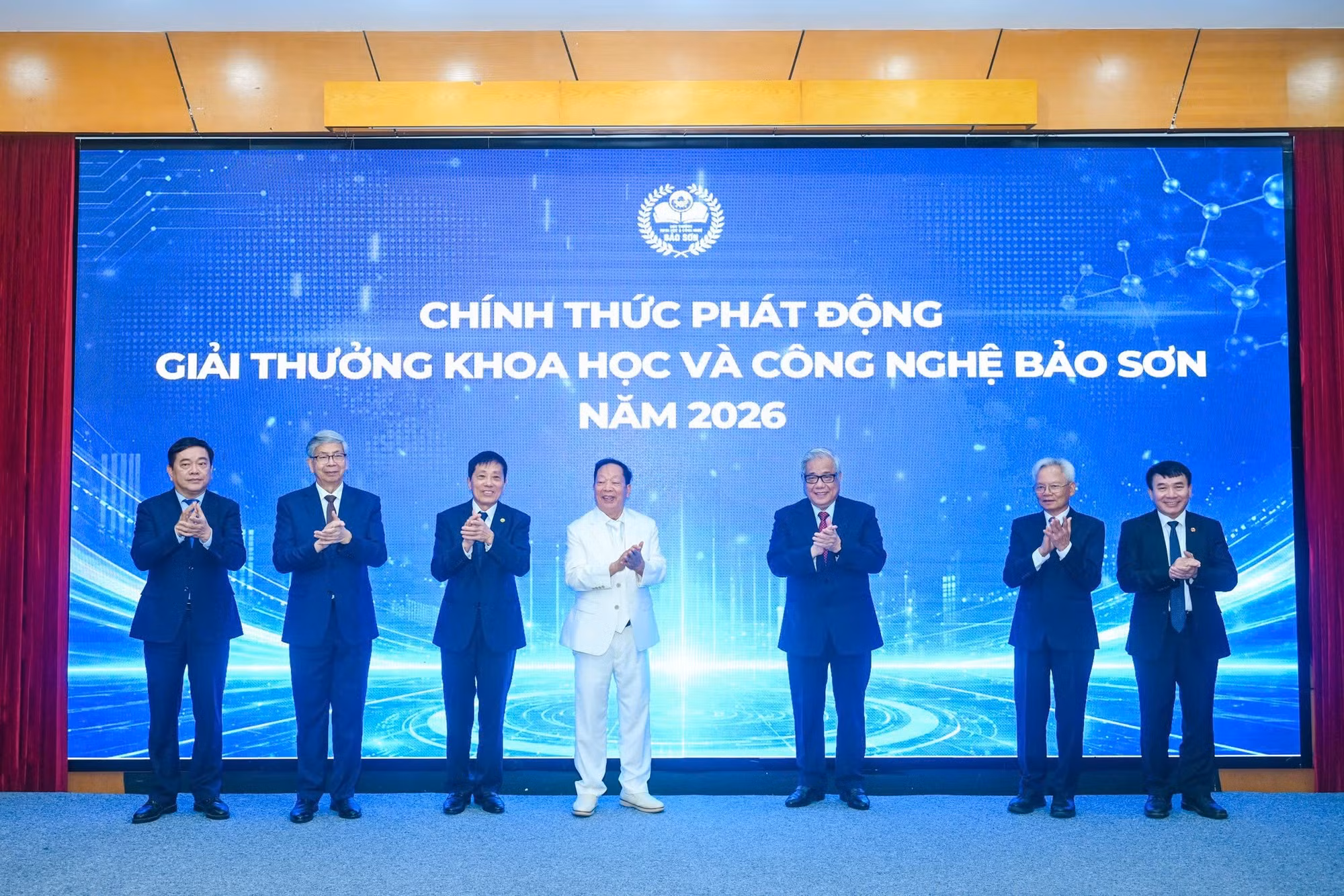 Giải thưởng Khoa học và Công nghệ Bảo Sơn 2026 được phát động sáng 9/5.