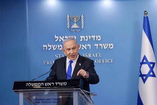 Thủ tướng Israel Benjamin Netanyahu với quan điểm không thỏa hiệp trong chiến lược an ninh khu vực. Ảnh: Xinhua
