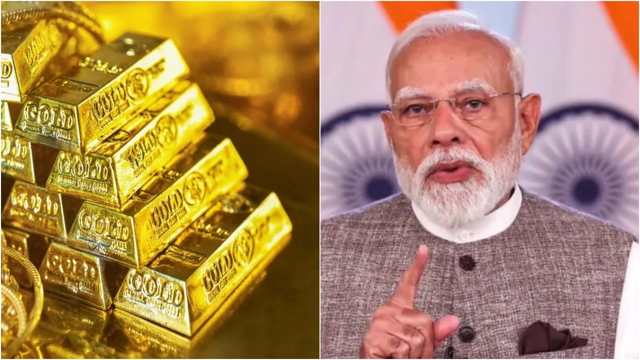 Lời kêu gọi người dân không mua vàng cho đám cưới trong vòng một năm của Thủ tướng Narendra Modi gây chấn động dư luận (Ảnh: 10tv).